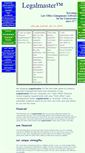 Mobile Screenshot of legalmaster.com